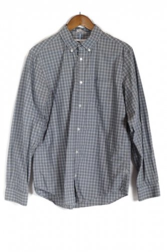 Calvin Klein Plaid Men's Dress Shirt Long Sleeve Button Down Size Medium  005