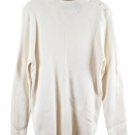 J H Collectibles Ivory White Women's Stretch Sweater Long Sleeve Pullover 2X 057