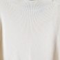 J H Collectibles Ivory White Women's Stretch Sweater Long Sleeve Pullover 2X 057