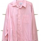 Joseph & Feiss Pink Men's Long Sleeve Dress Shirt Non-Iron 80's 2 Ply 16 1/2 009
