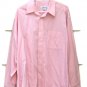 Joseph & Feiss Pink Men's Long Sleeve Dress Shirt Non-Iron 80's 2 Ply 16 1/2 009