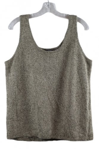 Linda Allard for Ellen Tracy Women's Knit Top Blouse Pullover Large 060