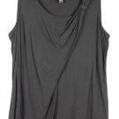 Dana Buchman Black Women's Sleeveless Top Blouse Pullover XL 005