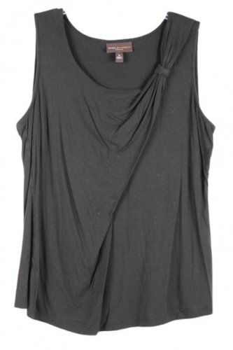 Dana Buchman Black Women's Sleeveless Top Blouse Pullover XL 005
