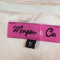 Morgan & Co Pink Mini Dress Pleated Spaghetti Strap Side Zip 5 059