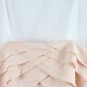 Morgan & Co Pink Mini Dress Pleated Spaghetti Strap Side Zip 5 059