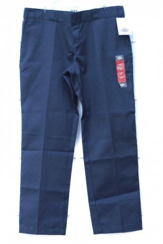 Dickies Black Women's Original Work Pants Straight Leg Midrise Easy Care 16R 001