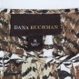 Dana Buchman Brown Women's One Slit Shoulder Top Bottom Sides Slit Blouse XL 023