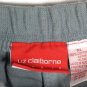 Liz Claiborne Blue Striped Solid Women's 3 Pc Pants Top Sweater XL 041