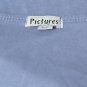 Pictures Blue Women's Pullover Sleeveless Top Blouse XL 038