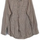Van Heusen Check Men's Long Sleeve Dress Shirt Button Down Size M 015