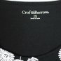 Croft & Barrow Black Women's Short Sleeve Top Blouse Size 2X 013