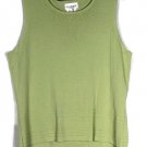 Conrad C Green Women's Stretch Sleeveless Blouse Top Pullover Size 2X 010