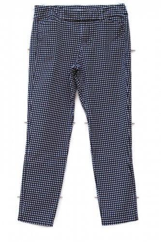Old Navy Pixie Black White Women's Houndstooth Pants Size 4  005