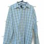 Gap Classic Fit Men's Long Sleeve Dress Shirt Plaid & Checks 100% Cotton XL 009