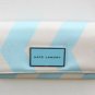 Kate Landry White Blue Women's Wallet Purse Bag Cross Body Chain Strap 8"