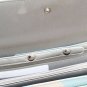 Kate Landry White Blue Women's Wallet Purse Bag Cross Body Chain Strap 8"