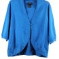 Lane Bryant Blue Women's Light Knit Cardigan Sweater Long Sleeve 18/20W