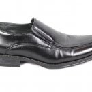 J Ferrar Black Men's Casual Formal Slip On Loafer Square Toe Size 10M