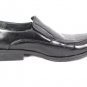 J Ferrar Black Men's Casual Formal Slip On Loafer Square Toe Size 10M