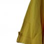 Hampshire Studio Yellow Women's Collared Top Shirt Short Sleeve Pullover 2X 059