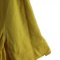 Hampshire Studio Yellow Women's Collared Top Shirt Short Sleeve Pullover 2X 059