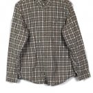Eddie Bauer Multicolor Plaid Men's Long Sleeve Dress Shirt Button Down M 014