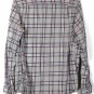 Goodfellow Gray Plaid Men's Long Sleeve Dress Shirt Button Down Large 014