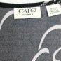 Cato Black White Women's Sleeveless Blouse Empire Sim Red Trim V Neck 18/20W 005