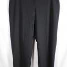 Emma James Stretch Black Women's Dress Pants Zip Hook & Eye Closure 18W 037 Emma James Stretch Black Women's Dress Pants Zip Hook & Eye Closure 18W 037