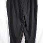 Emma James Stretch Black Women's Dress Pants Zip Hook & Eye Closure 18W 037