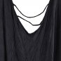 Xhilaration Black Women's Top Blouse Short Sleeve Pullover Xl 049