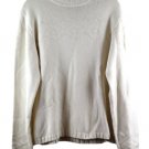 Liz Claiborne White Women's Knit Sweater Pullover XL 054