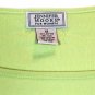 Jennifer Moore Green Women's Short Sleeve Top Shirt Pullover 1X 038