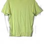 Jennifer Moore Green Women's Short Sleeve Top Shirt Pullover 1X 038