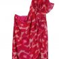 Cato Pink Sheer Lined Women's One Shoulder Top Blouse Rose Decor 18/20W 020