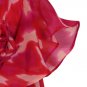 Cato Pink Sheer Lined Women's One Shoulder Top Blouse Rose Decor 18/20W 020
