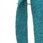 Simply Vera by Vera Wang Women's Teal Long Sleeve Shirt V Neck Size M  002