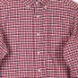 Cremiux Classics Check Pink Men's Long Sleeve Dress Shirt Button Down Medium 008