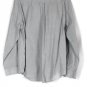 Crofts & Barrow Stretch Gray Men's Dress Long Sleeve Button Down Size L 002