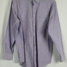 Croft & Barrow Purple Men's Long Sleeve Dress Shirt Button Down 16 014