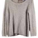 Jennifer Lopez Pink Women's Metallic Sweater Pullover Bow Tie 1X 005
