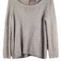 Jennifer Lopez Pink Women's Metallic Sweater Pullover Bow Tie 1X 005