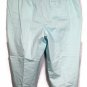Mossimo Stretch Blue Women's Cropped Pants Zip Hook & Eye Closure 22W 017