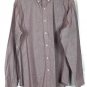 Croft & Barrow Purple Men's Long Sleeve Dress Shirt Button Down Large 014