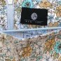 New York Women's Ankle Capri Pants Floral Back Zip Bottom Side Slit Size 13  002