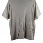 Jennifer Moore Tan Women's Top Blouse Short Sleeve Pullover XL 045