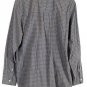 Chaps  Brown Blue Plaid Men's Long Sleeve Shirt Button Down Large 014