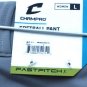 Champro Fastpitch Gray Women's Softball Pant Size Large 011