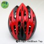 GVR Cycling Helmet G-203V With Magnetic Visor illusion - Red Free Shipping !